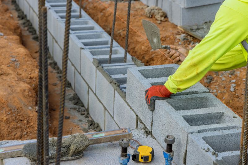 Block Foundation Installation in Worcester, MA